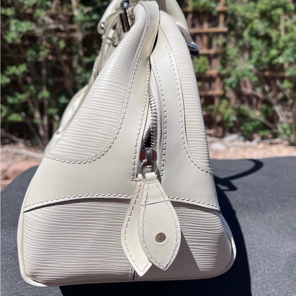 🤍Ivory Epi🤍 LV Montaigne Epi Leather GM Satchel & Wallet Bundle - Picture 6 of 13